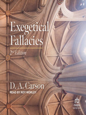 cover image of Exegetical Fallacies